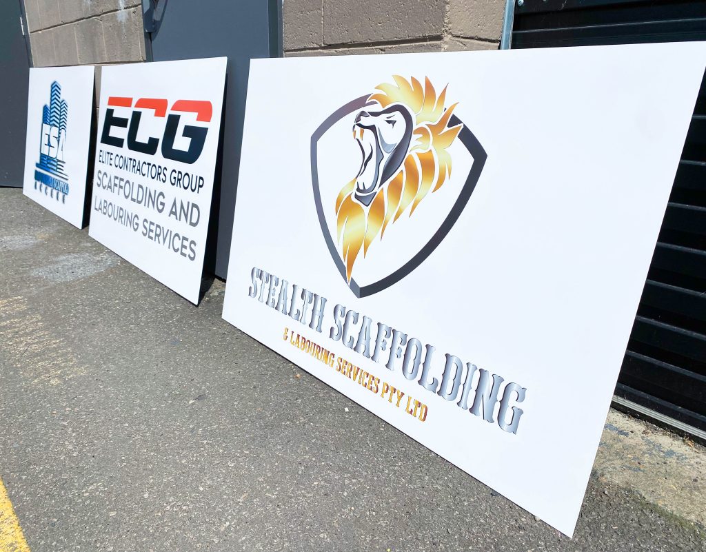 acp signs stealth scaffolding signs