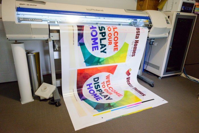 digitally printed signs stickers
